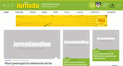 Desktop Screenshot of jornadaonline.com